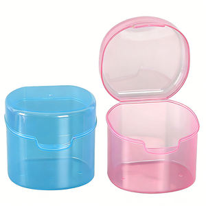 YUZMEI Boîte de 300 cotons-tiges en plastique, support pour cotons-tiges, boîte de rangement pour cotons-tiges, lingettes pour ongles, démaquillant de <span class=keywords><strong>voyage</strong></span>, étui de rangement pour tampons démaquillants - Product Image 4