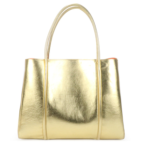 Bolso de Hombro de Cuero PU de Gran Capacidad, Metálico y de Lujo, Personalizado OEM, con Organizador Insertable y Juego de Bolsas a Juego - Product Image 4