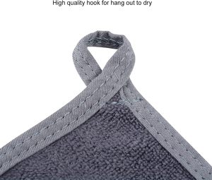 Custom Logo Cleaning Cloths for Car Kitchen <strong>Soft</strong> Quick Drying Eco-Friendly <strong>Super</strong> Absorbent Microfiber <strong>Facial</strong> Cloths <strong>Towels</strong> - Product Image 5