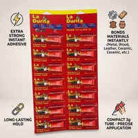 Ensemble personnalisable de 14 tubes de colle liquide transparente super puissante pour une application rapide, facile à utiliser et offrant des résultats de collage excellents