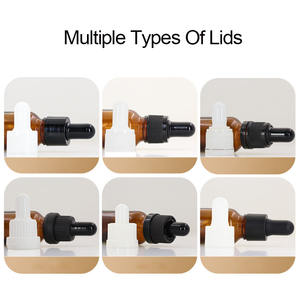 Flacons compte-gouttes en verre <span class=keywords><strong>pour</strong></span> huile capillaire, huile essentielle, parfum, <span class=keywords><strong>bleu</strong></span>, noir, ambre, 5 ml, 10 ml, 15 ml, 20 ml, 30 ml, 50 ml, 100 ml - Product Image 5