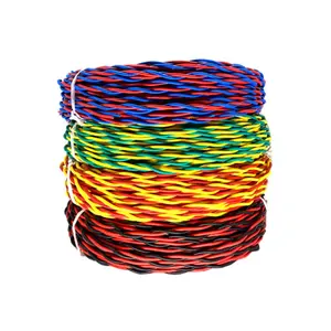 Nh-Rvs Copper Core Fire-Resistant PVC Insulated Twisted Connection Flexible Wire, Fire Alarm Wire Zr--Rvs Twisted Electrical