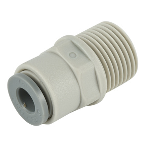Bán Hot OEM Nam thẳng nối 1/4 1/8 inch đẩy phù hợp với bộ chuyển đổi chủ đề nước Push-in ống phụ kiện - Product Image 5