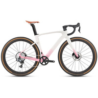 TWITTER Gravel V3 700C * 40C Tire Carbon off Road Bike con cambios inalámbricos 13S Thru Axle Disco hidráulico Carbon Gravel Bike
