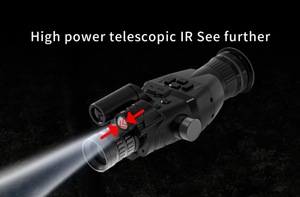6X 광학 줌 850nm IR 레이저 야간 투시경 장치 사냥을위한 열 단안 디지털 적외선 야간 투시경 범위 - Product Image 4
