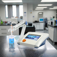 BIOSTELLAR pH Meter Desktop portabel OEM & ODM dapat disesuaikan dengan pengukur suhu MV/ORP