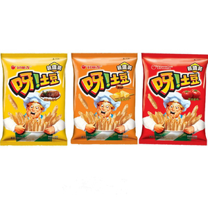 Vente en gros 70g * 20 frites creuses Orion Ouais chips de pommes de terre frites collations exotiques - Product Image 6
