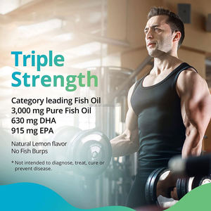 OEM Omega-3 <span class=keywords><strong>DHA</strong></span> 3000mg balık yağı Softgels sağlık takviyeleri vitamin ve yetişkinler için gerekli diyet lifi daha iyi sağlık - Product Image 4