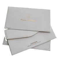 Enveloppes portefeuilles en papier kraft spécial de haute qualité, personnalisées et imprimées, avec impression et dorure pour l'emballage