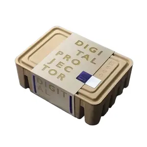 Impact Protection Biodegradable Pulp Inner Tray Plug-in Various Products Boxes Made By Eco-Friendly Material