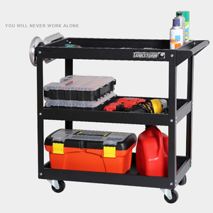 Cabinet tool car workshop garage metal tool cabinet, tool trolley, tool cart with handle and wheels