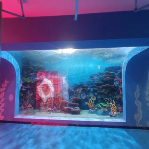 HoXiang resistente Uv grande lastra di vetro acrilico parete della finestra pannelli acrilici per acquario - Product Image 4