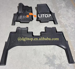 พรมปูพื้นรถ5D บุรองทุกสภาพอากาศสำหรับกระบะ2025 BYD SHARK 6แผ่นบุรองนอนกันลื่น - Product Image 5