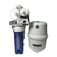 Système de filtration d'eau par osmose inverse domestique à 5 étapes, purificateur d'eau RO sous l'évier avec réservoir de stockage sous pression