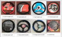 Accessoires automobiles personnalisés, housse de volant de voiture mignonne et moelleuse, housse de volant en fourrure douce pour femmes