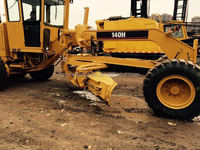 Rouleau compresseur d'occasion Caterpillar CAT140H 2020 d'origine japonaise avec pompe, moteur 152 kW, rouleau à tambour unique à vendre