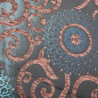 Tissu d'ameublement jacquard chenille 100% polyester de haute qualité, 290 g/m², toucher doux, durable, texturé, résistant aux taches