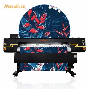 Harga Murah Format Besar Pencetak Sublimasi 4720/I3200 A1sublimasi Format Besar Polo Shirt Pencetak Kain Karpet untuk Tekstil
