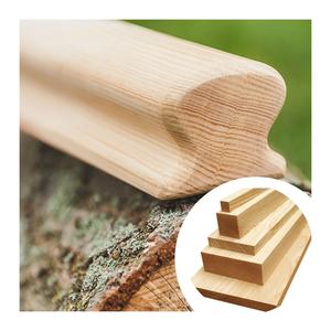 Bois de frêne personnalisé d'usine ZL WOOD pour main courante en bois massif - Product Image 1