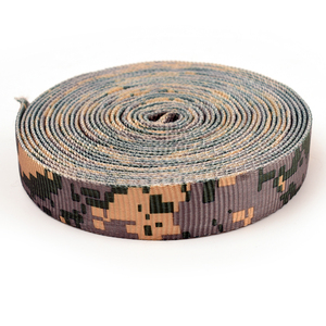 Trung Quốc Nhà sản xuất bán buôn thân thiện với môi Polyester/Nylon sọc thêu in Webbing - Product Image 6