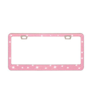 Cadres de <span class=keywords><strong>plaque</strong></span> d'<span class=keywords><strong>immatriculation</strong></span> en métal brillant drôle Anime Cool Silicone Bling avant strass support de <span class=keywords><strong>plaque</strong></span> d'<span class=keywords><strong>immatriculation</strong></span> de voiture - Product Image 3