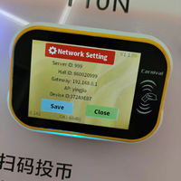 Système de paiement par lecteur de carte prépayée Funova CRT10 2026 le plus récent avec RF WiFi sans fil pour centre de jeux, FEC, parc d'attractions, salle d'arcade