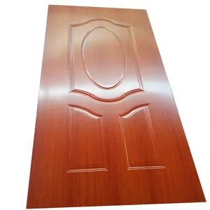 Harga Murah Kualitas Tinggi 3 Mm MDF HDF Laminated Melamin/Veneer Pintu Kulit