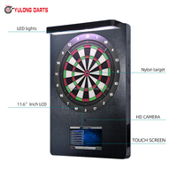 YULONG – Machine de fléchettes électronique murale mini, équipement commercial de jeu de fléchettes souples pour bars, clubs et salles d'arcade – Vente en gros
