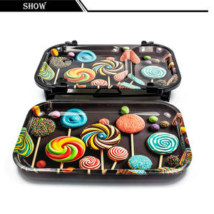 Toptan özel Logo haddeleme plakası 233 Mm * 160 mm <span class=keywords><strong>Metal</strong></span> servis tepsisi özelleştirilmiş - Product Image 6