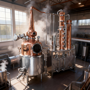 Équipement de distillation continue multicolonne contrôlé par PLC pour la production d'éthanol combustible, multi-distillation - Product Image 3