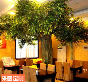 Cây Thông Táo Khổng Lồ Nhân Tạo Để Trang Trí Siêu Thị Trường - Product Image 3