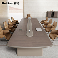 Escritorios de Oficina y Mesas de Conferencia Modernos de Madera Sólida de Lujo - Muebles Personalizables para Salas de Reuniones de Hotel