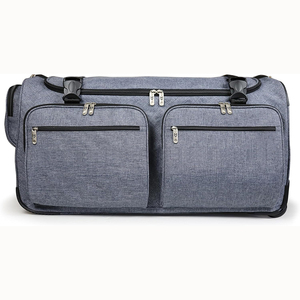 Free Sample Travel Sport Duffel Dance Costume Rack Duffle Carry-On Rolling <b>Luggage</b> with Large Capacity Polyester Bag - Product Image 1