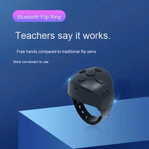 Automatische afstandsbediening Plastic projector OUFANHK PT20 Computerpresentaties PPT Paginadraaier 10m bereik Volumeregeling Batterij - Product Image 2