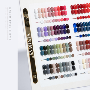 ผู้จัดจำหน่ายยาทาเล็บเจล Vinimay รับผลิตแบบ OEM พร้อมโลโก้ส่วนตัว ชุดยาทาเล็บเจล UV ใหม่ 120 สี ออร์แกนิค เงาสูง สำหรับร้านสปา - Product Image 4