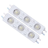 Module LED sans pilote à injection 12V 1,5W à 3 points, fabriqué en Chine