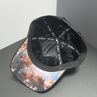 Gorra de Béisbol Personalizable de Alta Calidad, Estilo Vintage de 5 Paneles, Deportiva, con Visera Plana, Bordado Personalizado, 100% Algodón, Unisex