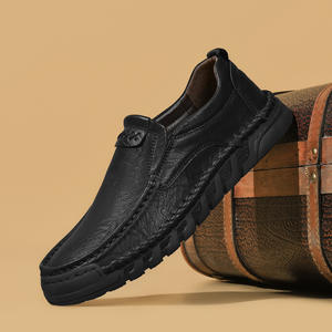 Bottes <span class=keywords><strong>Chukka</strong></span> pour hommes à enfiler, bout rond, populaires à l'international, grandes tailles, chaussures décontractées et de randonnée pour l'extérieur, toutes saisons - Product Image 3