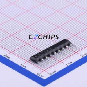 Réseau de résistances A09-102JP SIP-9-2.54mm ( Nombre de résistances : 8 ) ( Résistance : 1kOhm Précision : 5% ) - Product Image 1