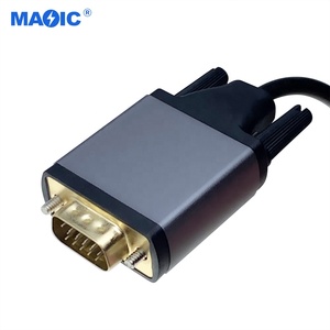 2023 Mới Để VGA Kết Nối Cáp Hợp Kim Nhôm Dp Để VGA OEM Máy Tính Chuyển Đổi Cáp Dây - Product Image 3