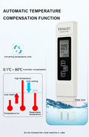 Testeur de qualité de l'eau portable 2 en 1 multifonctionnel TDS/EC, stylo testeur TDS EC