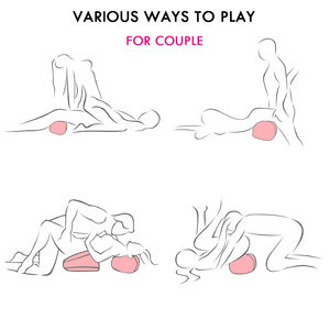 Cuscino Gonfiabile a Forma di U per Masturbazione - Divano SM per Prodotti Intimi di Coppia con Pompa Gratuita - Product Image 5