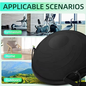 ลูกบอลโยคะทรงครึ่งวงกลม พร้อมเชือกดึง สำหรับพิลาทิสและการฝึกความสมดุล - Product Image 6