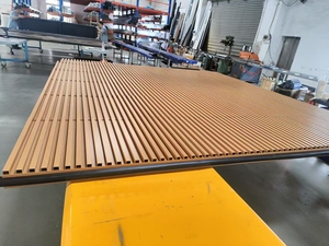 Grille <span class=keywords><strong>de</strong></span> <span class=keywords><strong>porte</strong></span> <span class=keywords><strong>de</strong></span> <span class=keywords><strong>garage</strong></span> en aluminium noir automatique cachée pour villa Grilles modernes Lattes Portes <span class=keywords><strong>de</strong></span> <span class=keywords><strong>garage</strong></span> avec portes piétonnes - Product Image 6