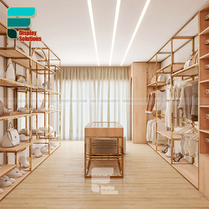 Hiện Đại Có Thể Điều Chỉnh Sàn May Mặc Hiển Thị Giá Phụ Nữ Phụ Nữ Quần Áo Cửa Hàng Đồ Nội Thất Giày Hiển Thị Giá Đứng Cho Cửa Hàng - Product Image 6