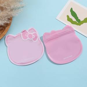 Bolsa de embalaje con diseño de gato de dibujos animados, estilo moderno, simple, con cierre hermético, nueva y en oferta. - Product Image 5