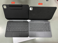 Clavier magnétique Folio Laudtec Nouveau 3 broches 14 touches RVB rétroéclairé USB-C pour iPad Pro 13/Air 11, disposition personnalisable, ODM OEM