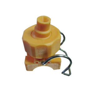 समायोज्य गेंद क्लैंप प्लास्टिक नोजल, एकल क्लैंप पाइप क्लिप-आईलेट स्प्रे नोजल, फ्लैट फैन/फुल कंपेलिप-आईलेट नोजल - Product Image 3