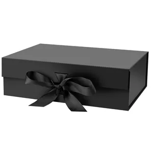 Пучки для волос на заказ, роскошная Магнитная бумажная коробка, Упаковочная Подарочная бумажная коробка, бумажная коробка для транспортировки