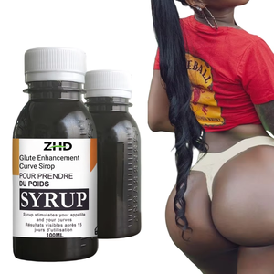 Vitaminas para Aumentar el Apetito en Mujeres Adultas, Marca Privada al por Mayor, Jarabe para Aumentar de Peso, para Aumentar la <span class=keywords><strong>Masa</strong></span> <span class=keywords><strong>Corporal</strong></span> y la Curva de la Cadera, 100 ml - Product Image 3